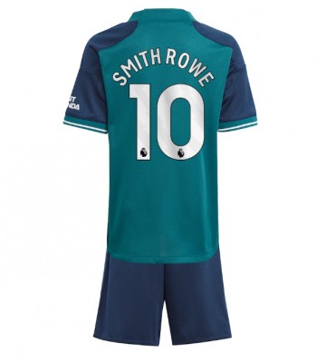 Arsenal Emile Smith Rowe #10 Tredje Kläder Barn 2023-24 Kortärmad (+ Korta byxor)